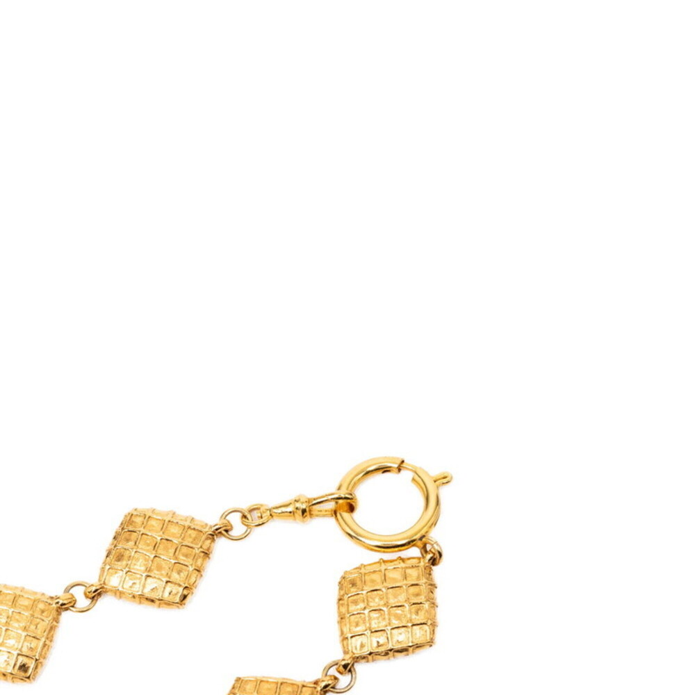 CHANEL Gold Diamond Bean Necklace - Picture 4 of 5
